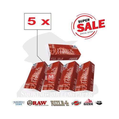 Άδεια τσιγάρα για γέμισμα Dark Horse Super Slim 6,5 mm με φίλτρο – 5 κουτιά των 200 τεμαχίων