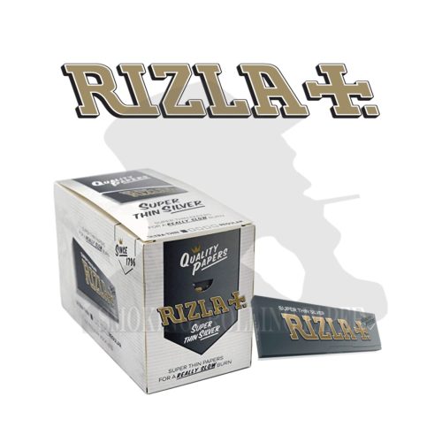 master-129 Χαρτάκια στριφτού Rizla Silver Regular – συσκευασία με 100 πακετάκια