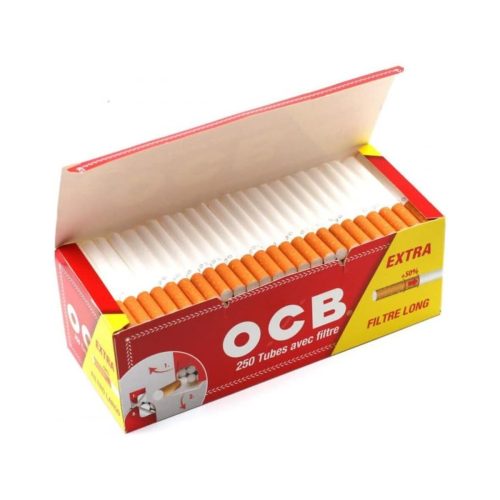 master-152 Άδεια τσιγάρα για γέμισμα OCB με εξαιρετικά μακρύ φίλτρο – 4 κουτιά των 250 τεμαχίων