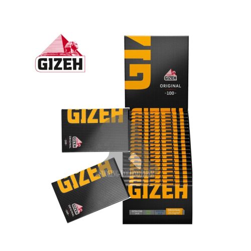 master-178 Χαρτάκια στριφτού Gizeh Black Regular – συσκευασία με 20 πακετάκια