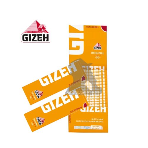 master-179 Χαρτάκια στριφτού Gizeh Original Regular – συσκευασία με 50 πακετάκια