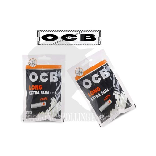 master-226 Φιλτράκια OCB Extra Slim 5,7 mm μακριά – 20 σακουλάκια των 120 φίλτρων