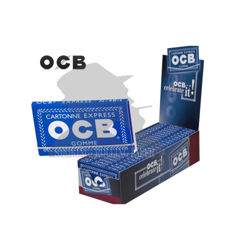master-227 Χαρτάκια στριφτού OCB No. 4 Blue Regular – συσκευασία με 25 πακετάκια