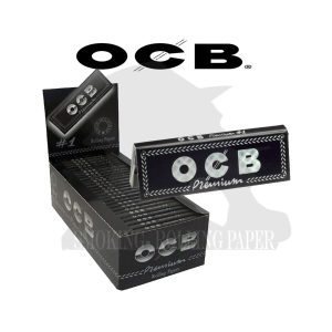 Χαρτάκια στριφτού OCB Premium Black Regular – συσκευασία με 50 πακετάκια