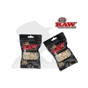 Φιλτράκια RAW Black Slim XL 6 mm φυσικά μη επεξεργασμένα – 10 σακουλάκια των 120 φίλτρων