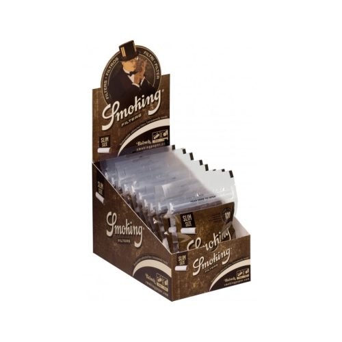 master-26 Φιλτράκια Smoking Brown Slim 6 mm – 120 φίλτρα