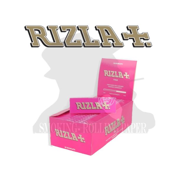 master-292 Χαρτάκια στριφτού Rizla Pink Regular – συσκευασία με 50 πακετάκια