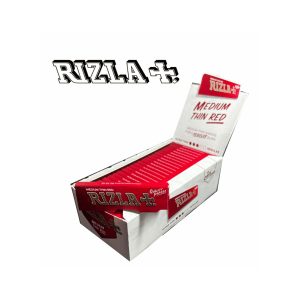 Χαρτάκια στριφτού Rizla Red Regular – συσκευασία με 50 πακετάκια