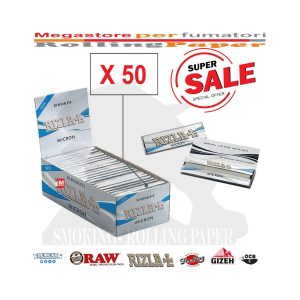 Χαρτάκια στριφτού Rizla Micron Regular – συσκευασία με 50 πακετάκια