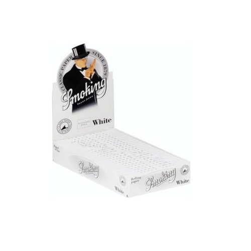 master-306 Χαρτάκια στριφτού Smoking White Regular – συσκευασία με 25 πακετάκια