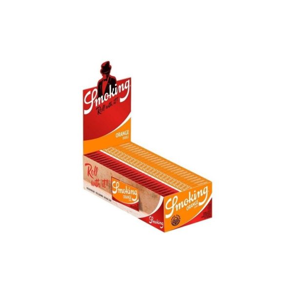 master-312 Χαρτάκια στριφτού Smoking Orange Regular – συσκευασία με 50 πακετάκια