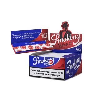 Χαρτάκια στριφτού Smoking Blue King Size Slim – συσκευασία με 50 πακετάκια