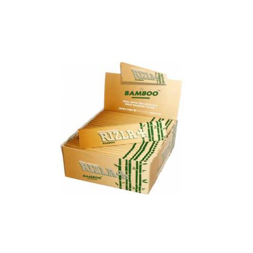 master-36 Χαρτάκια στριφτού Rizla Bamboo King Size – συσκευασία με 50 πακετάκια