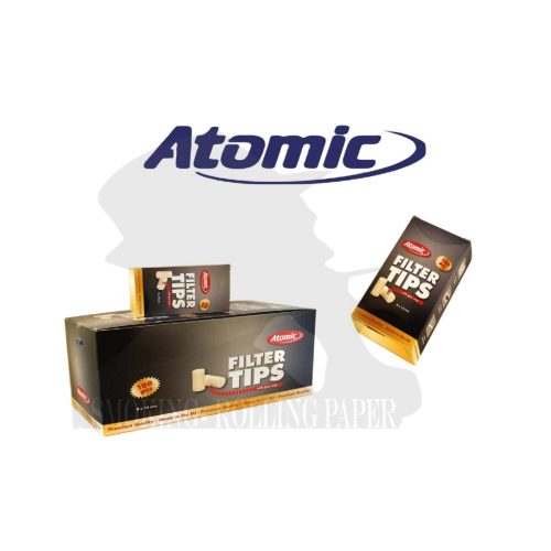 master-45 Φιλτράκια Atomic Regular 8 mm – 20 θήκες των 100 φίλτρων