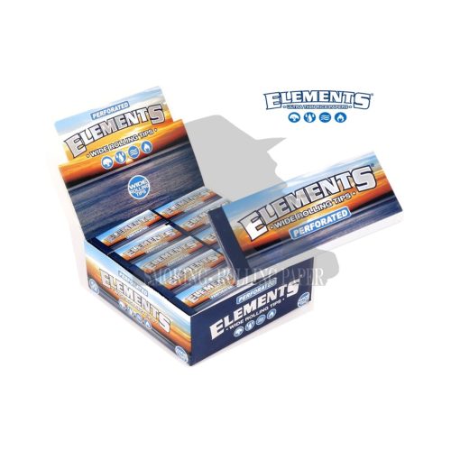 master-64 Χάρτινα τζιβανάκια Elements Wide King Size με διάτρηση – 50 μπλοκάκια