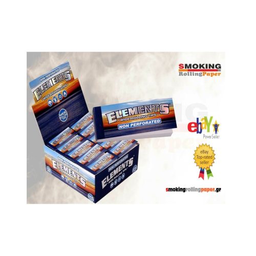 master-68 Χάρτινα τζιβανάκια Elements Wide King Size χωρίς διάτρηση – 50 μπλοκάκια